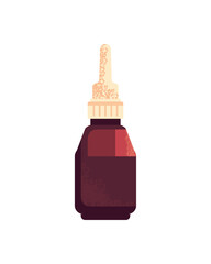 flat tear dropper illustration