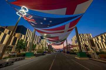 Lusail boulevard newly develop city of Qatar 