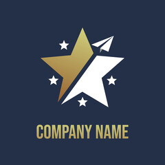 star logo design, star logo template