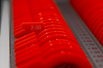 lens test kit short-sightedness and long-sightedness
