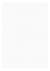 Graph notebook sheet , A4,  light greed 0.02 in, no bleed, vector background