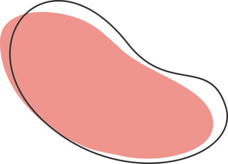 Blob Text Organic Shape