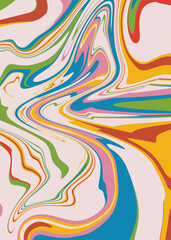 Colorful abstract marbling background