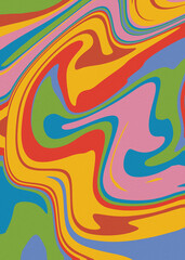 Colorful abstract marbling background