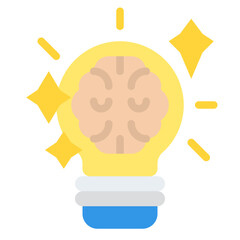 idea design thinking practical process knowledge icon