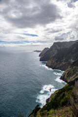 Fototapeta na wymiar Vereda do Larano hiking trail, Madeira 