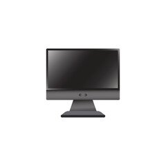 monitor icon design vector template