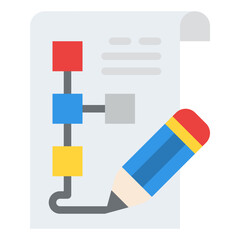 process content publishing copywriting blog posts icon