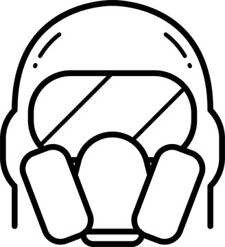 recommend clip art: Gas mask, Icon.