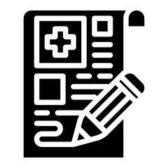 health content publishing copywriting blog posts icon