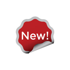 new badge icon design vector template