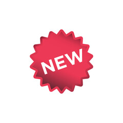 new badge icon design vector template