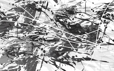 Abstract black and white color background