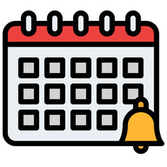 notification date time schedule icon