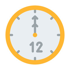 12am date time schedule icon