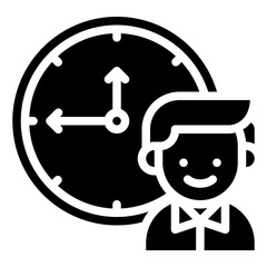 personal time date time schedule icon