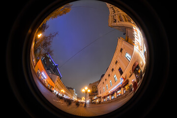 time lapse of the tower