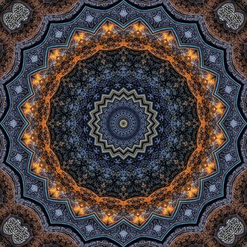 Turkish fashion for floor tiles and carpet. Traditional mystic background design. Arabesque ethnic texture. Geometric stripe ornament cover photo. Repeated pattern design for Moroccan textile print