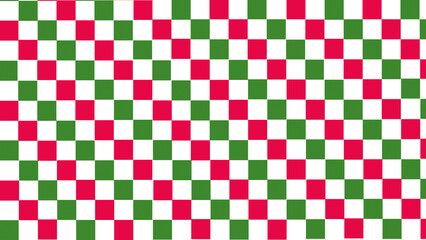 red and green squares illustration background