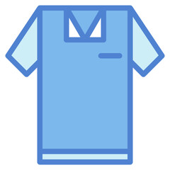 shirt two tone icon style