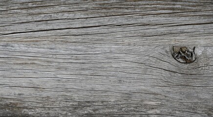 Fondo con detalle y textura de superficie de madera antigua, con grietas y tonos grises