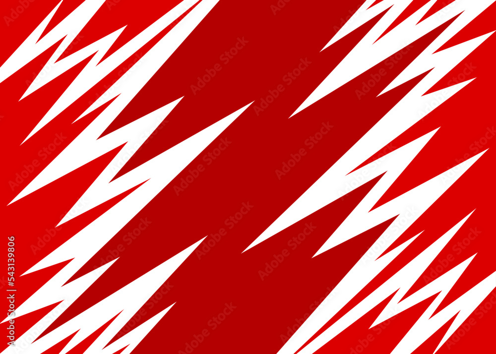 Poster abstract background with reflective sharp and spike line pattern