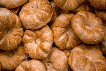 Tashkent flatbreads are small and tasty.