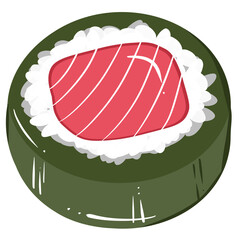 Tuna maki sushi japanese dishes asian delicious food