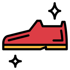 groom filled outline icon style