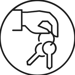 Key in hand. Real estate