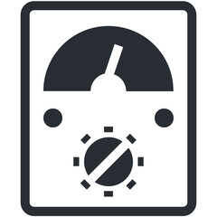 Speedometer Vector Icon