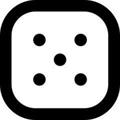 Dice; game; play icon
