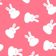 2023　お正月　うさぎ餅　背景