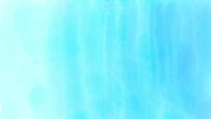 背景  水彩画  美しい 水 青 青空 手書き