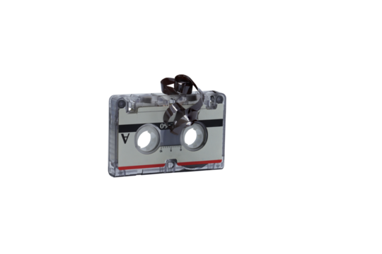 micro cassette  , vintage magnetic tape