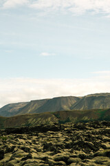 landscape with sky and clouds