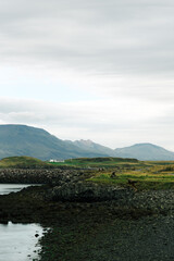 Mountain house Iceland 