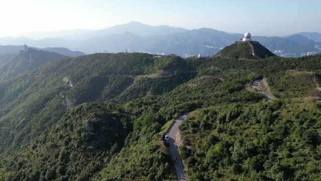 the landscape of Tates Cairn, Hong Kong 26 Oct 2022