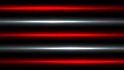 3d Rendering. Abstract red and black light pattern with the gradient. Background black dark modern.