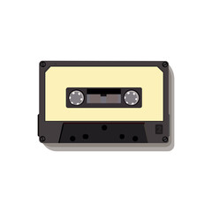 Obraz premium audio cassette isolated on white