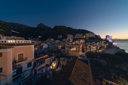 Village of Cetara in Amalfi Coast Italy