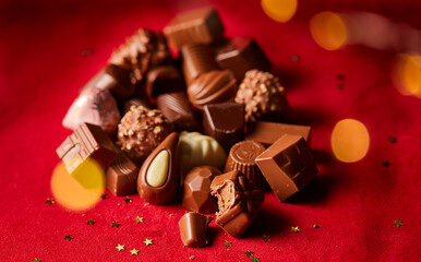Chocolats Noël - Christmas chocolate