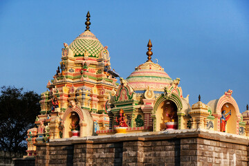 Chikka Tirupati Temple, Hindu temple dedicated to Venkateshwaraswamy, the Hindu god Vishnu, located in Kolar, Karnataka, India.