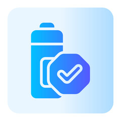 checked gradient icon