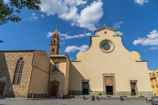 Basilica di Santo Spirito, &agrave; Florence, Italie