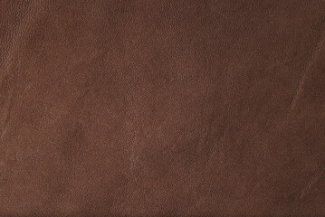 Genuine leather texture background close-up photo. Small scale.