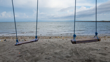 swing on the beach