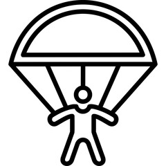 Skydiving Icon