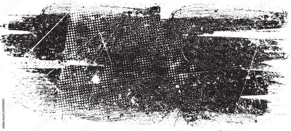Poster splatter scratched texture . distress grunge background . scratch, grain, noise, grange stamp . blac