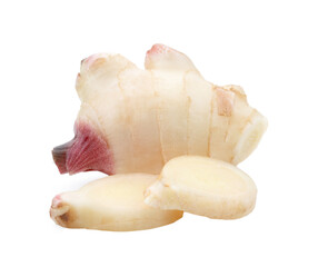 fresh ginger isolated on transparent png